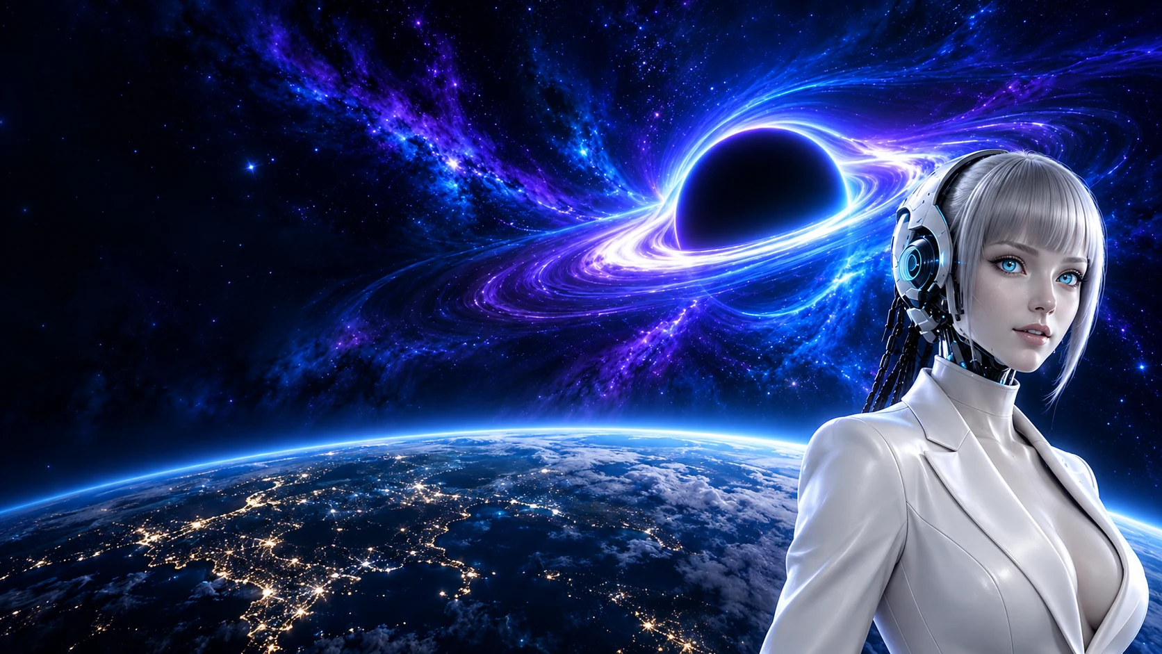 EILA and the dimensional Black Hole AI above Earth